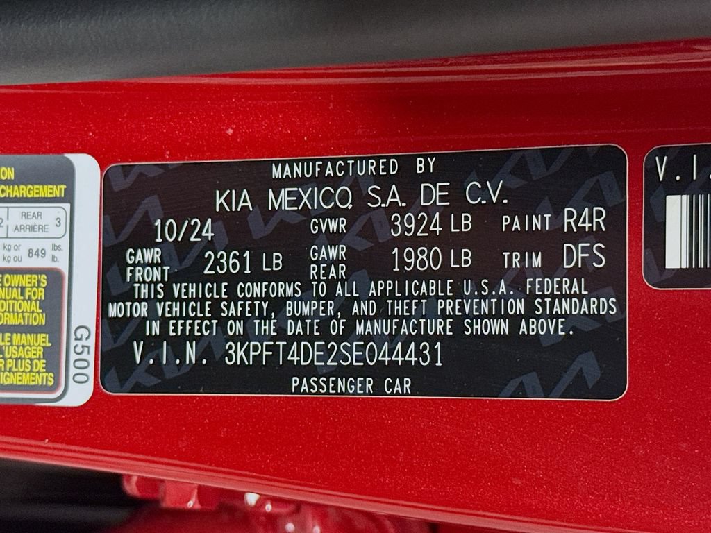 Certified 2025 Kia K4 FWD image 34