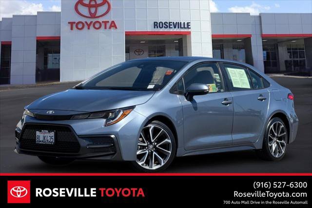 Certified 2020 Toyota Corolla SE w/ SE Premium Package FWD image 1