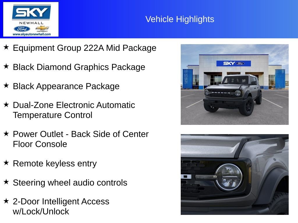 New 2025 Ford Bronco Big Bend image 12