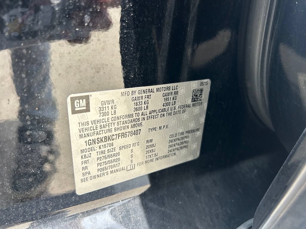 Used 2015 Chevrolet Tahoe LT AWD/4WD image 12