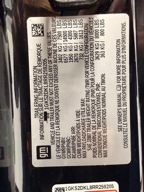 Used 2024 GMC Yukon Denali w/ Max Trailering Package AWD/4WD image 58