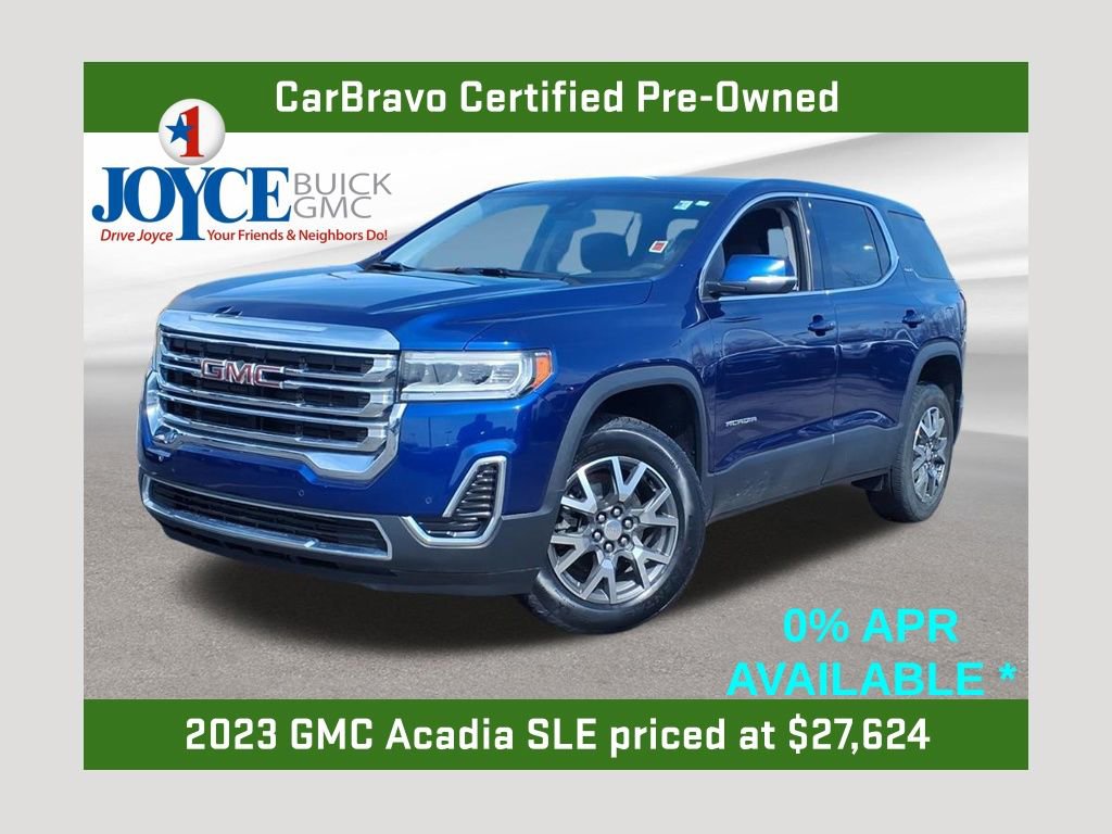 Certified 2023 GMC Acadia SLE