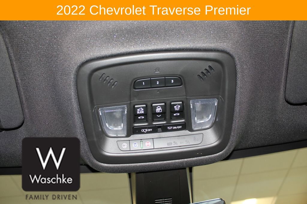 Used 2022 Chevrolet Traverse Premier w/ LPO, Floor Liner Package AWD/4WD image 51