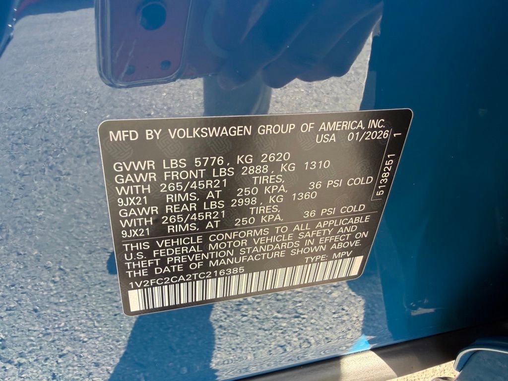 New 2026 Volkswagen Atlas Cross Sport SEL Premium R-Line image 35