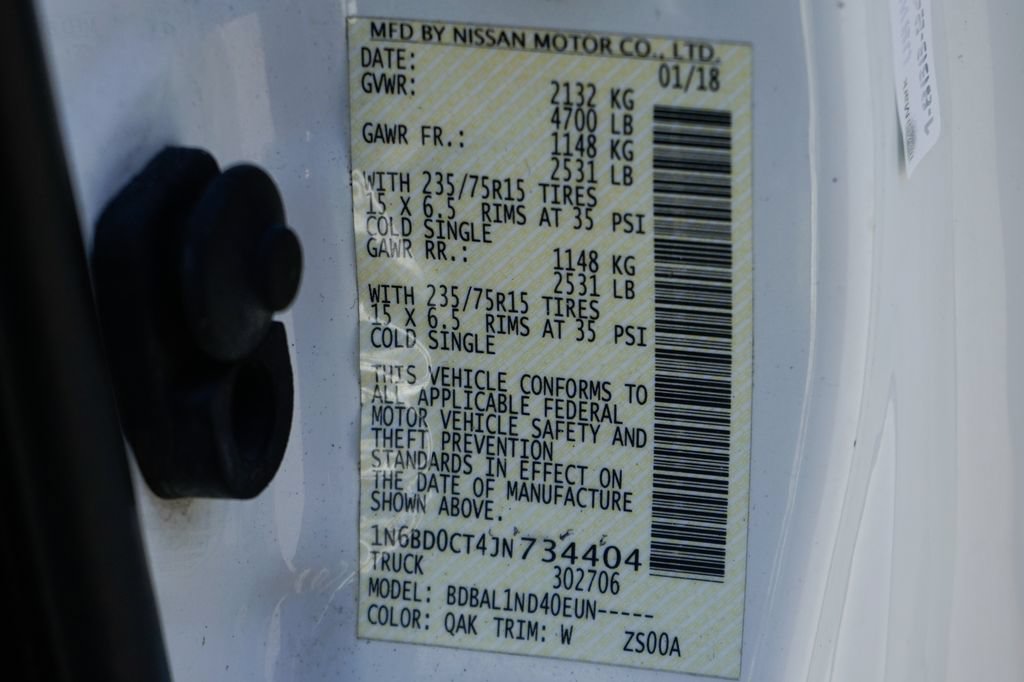 Used 2018 Nissan Frontier S RWD image 39