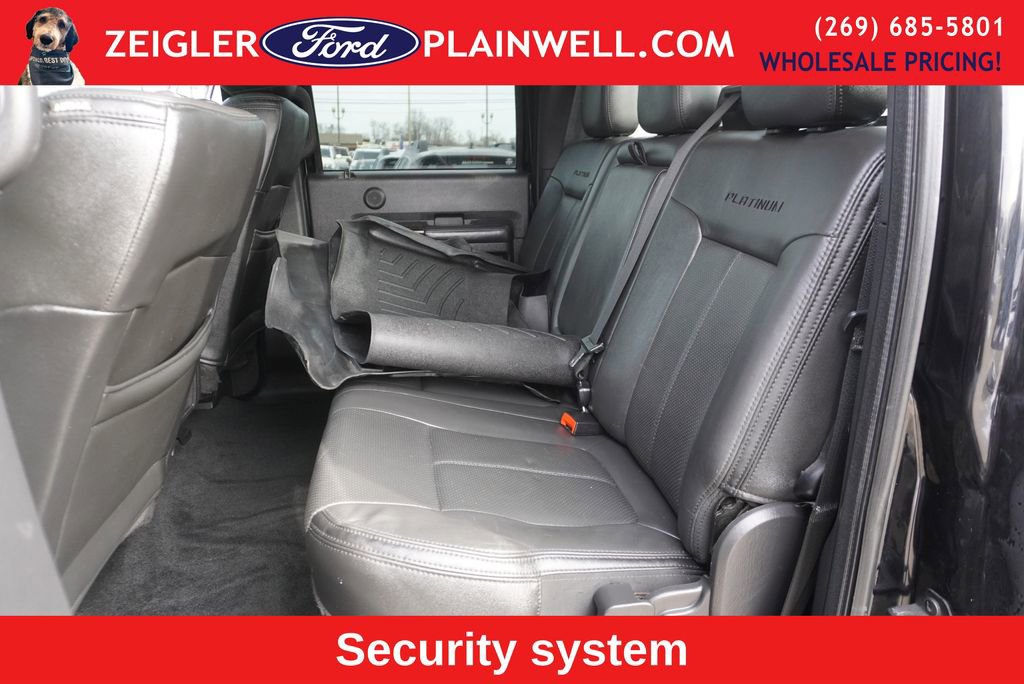 Used 2016 Ford F350 Platinum w/ Snow Plow Prep Package AWD/4WD image 10