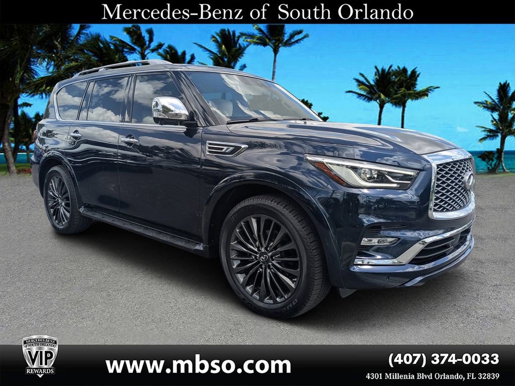 Used 2022 INFINITI QX80 Sensory w/ Cargo Package image 1