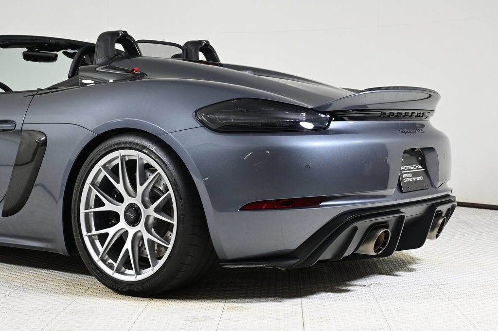 Certified 2025 Porsche 718 Boxster Spyder RS image 25