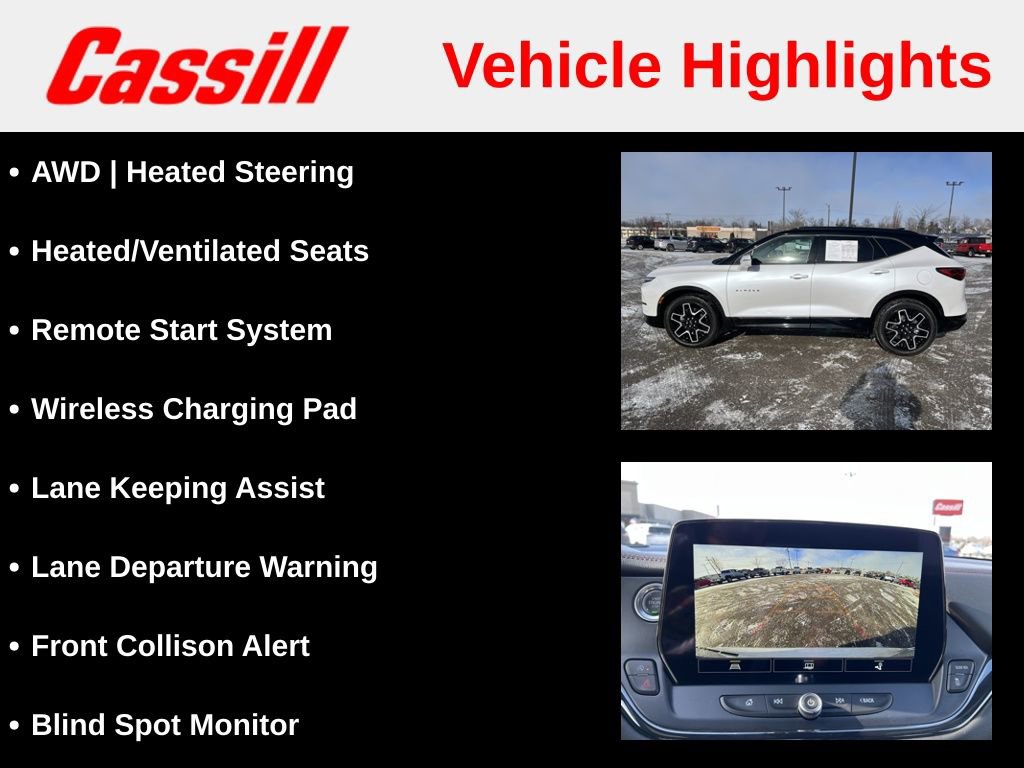 Used 2025 Chevrolet Blazer RS w/ Enhanced Convenience Package image 7