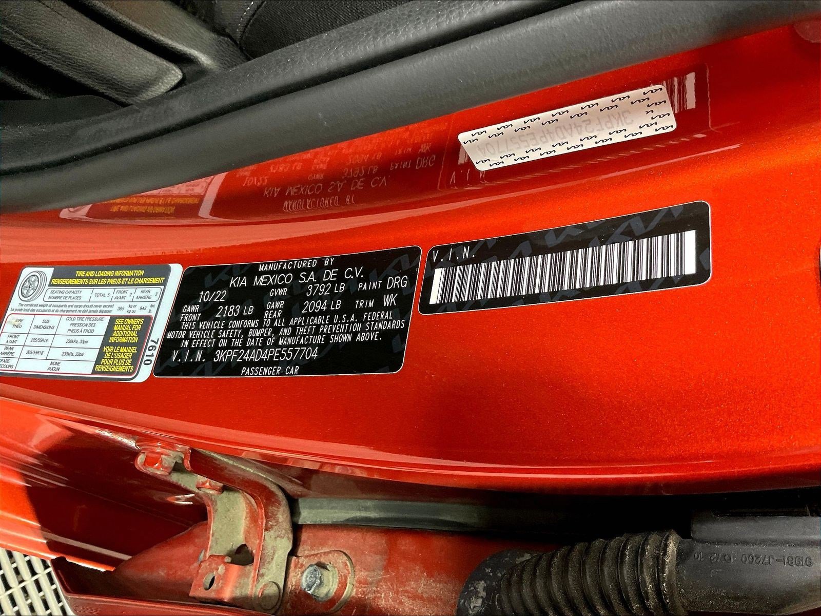 Certified 2023 Kia Forte LXS w/ LXS Technology Package FWD image 19