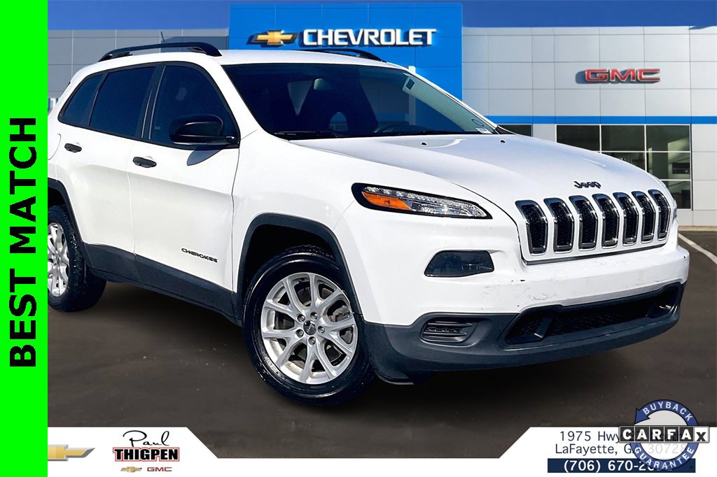 Used 2016 Jeep Cherokee Sport