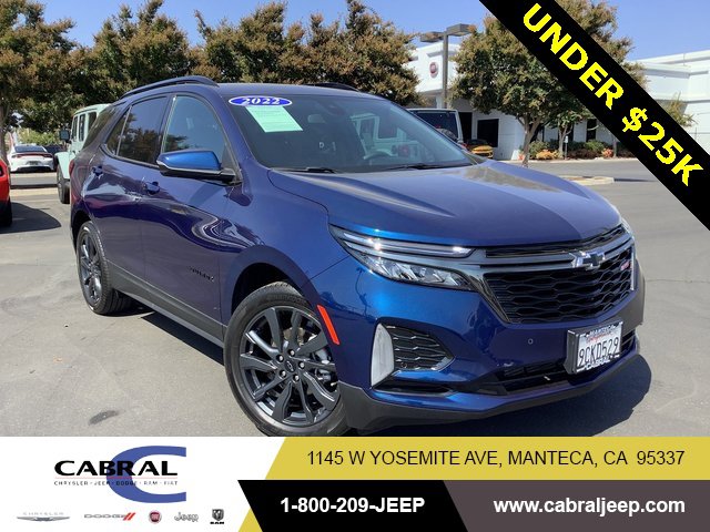 Used 2022 Chevrolet Equinox RS w/ RS Leather Package