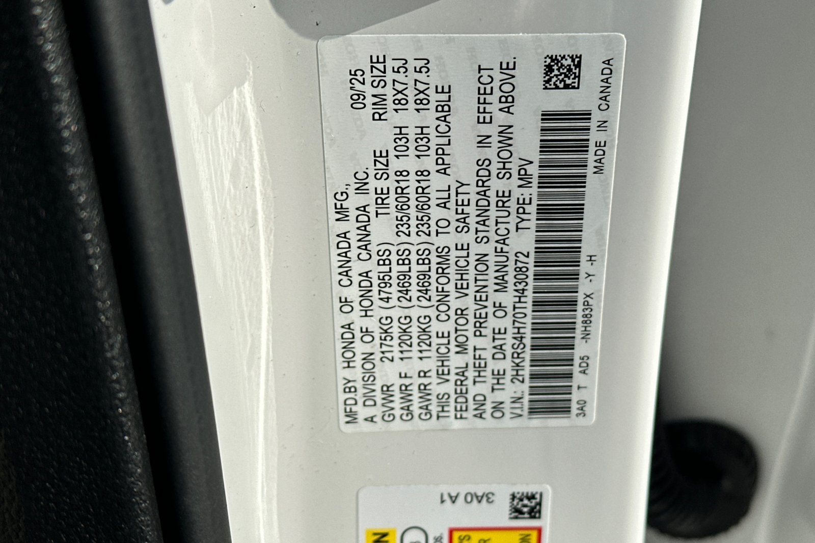 Used 2026 Honda CR-V EX-L image 27