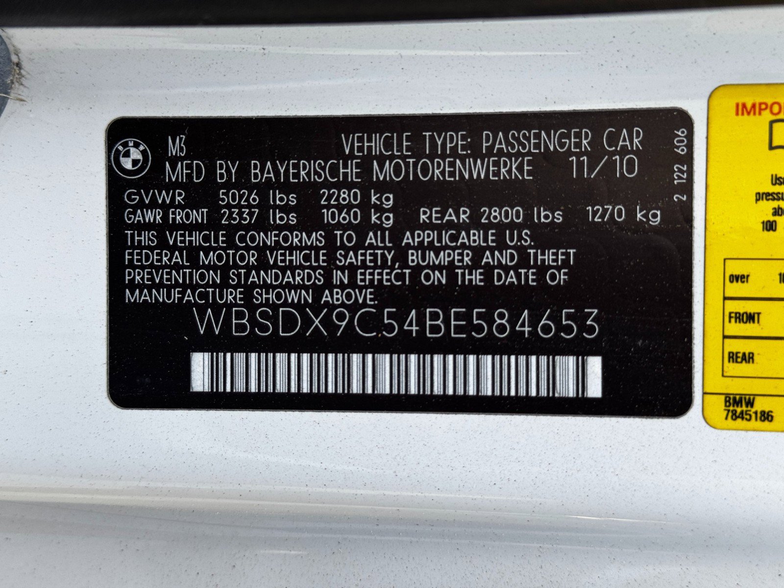 Used 2011 BMW M3 Convertible image 47