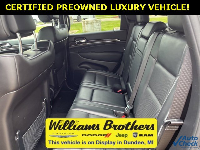 Certified 2021 Jeep Grand Cherokee Overland image 16