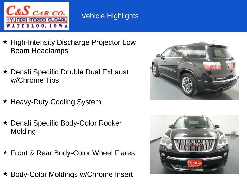 Used 2012 GMC Acadia Denali AWD/4WD image 32