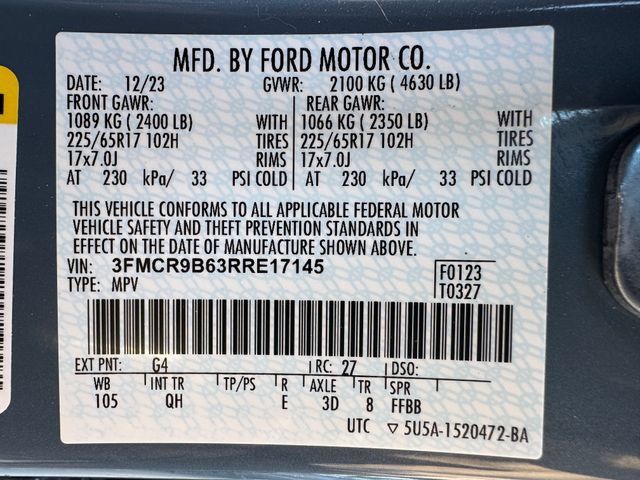Used 2024 Ford Bronco Sport Big Bend w/ Convenience Package AWD/4WD image 24