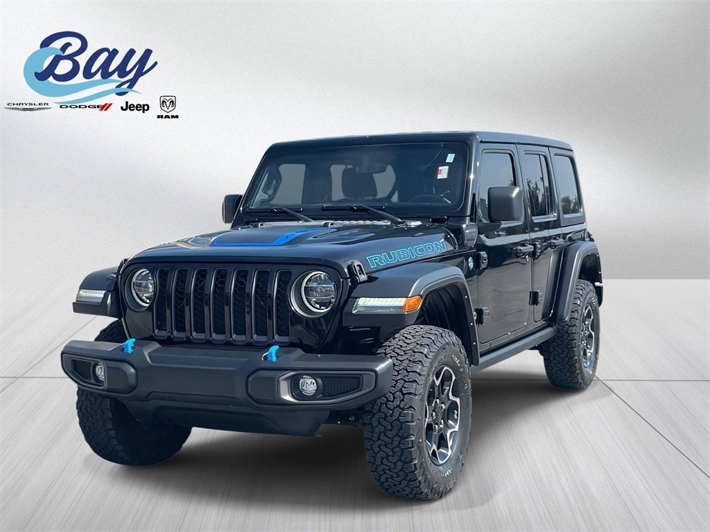 Used 2021 Jeep Wrangler Unlimited Rubicon 4xe image 1