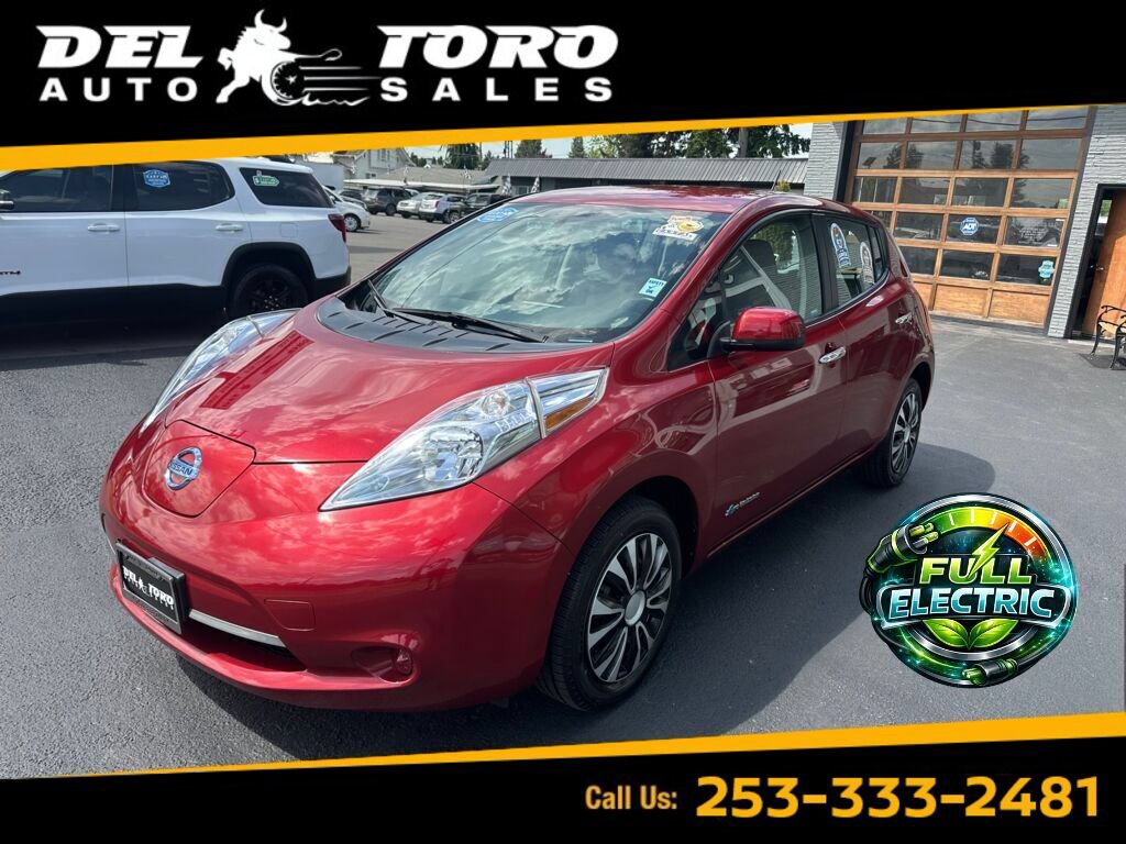 Used 2015 Nissan Leaf S w/ Charge Package FWD image 1