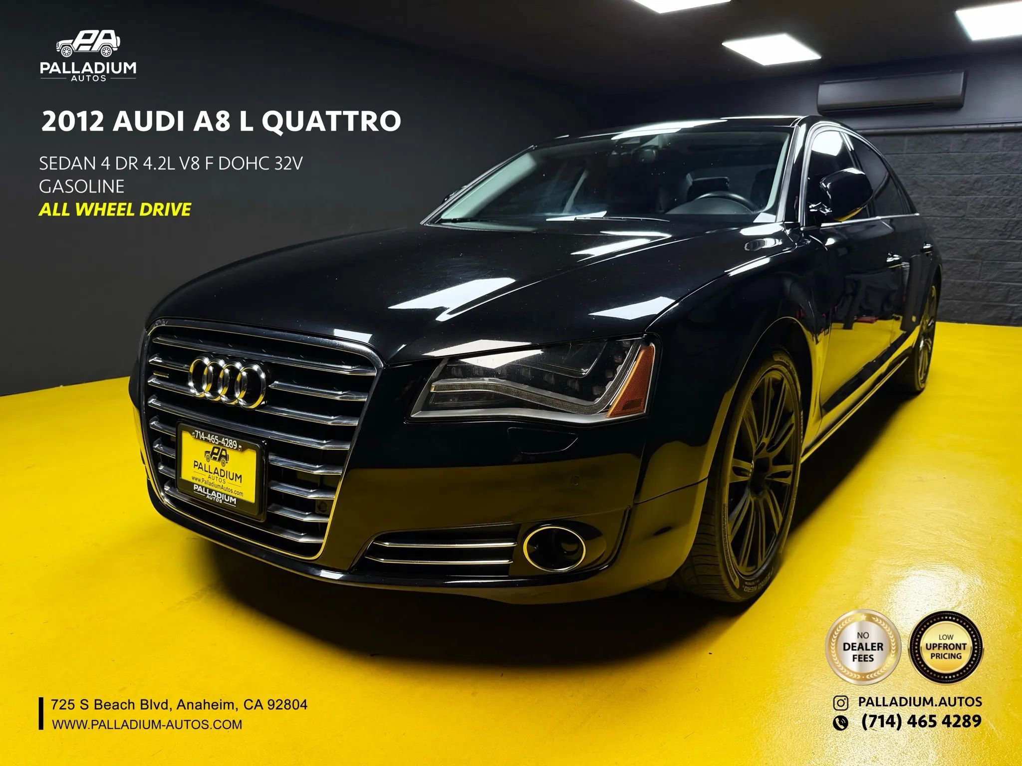 Used 2012 Audi A8 L 4.2 AWD/4WD image 1