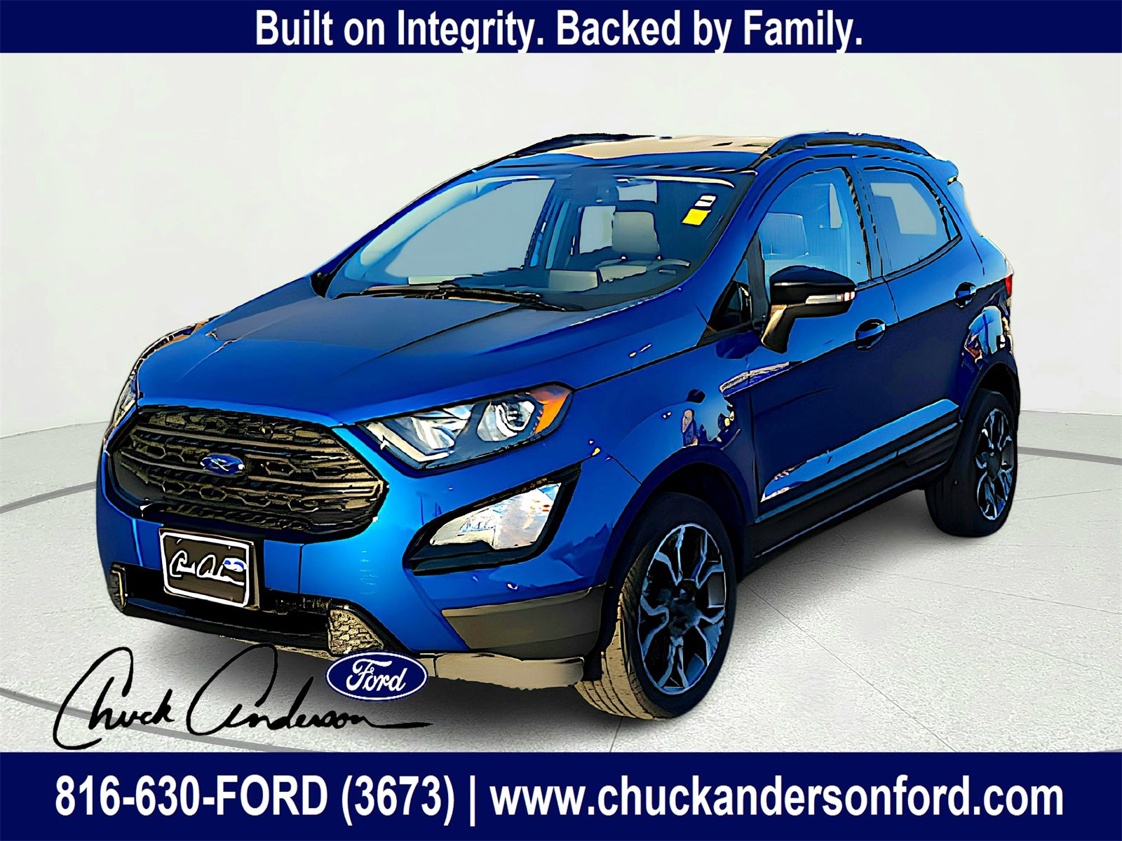 Used 2020 Ford EcoSport SES w/ SES Black Appearance Package image 1