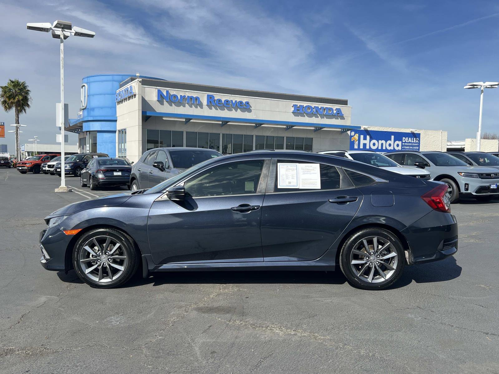 Certified 2019 Honda Civic EX image 2