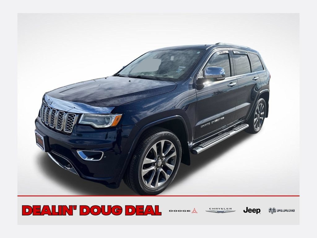 Used 2017 Jeep Grand Cherokee Overland w/ Jeep Active Safety Group AWD/4WD 360° Tour