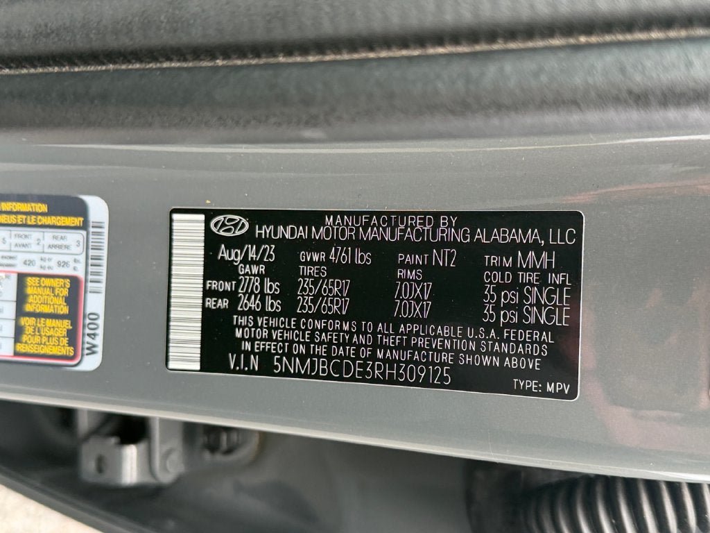 Certified 2024 Hyundai Tucson SEL AWD/4WD image 37