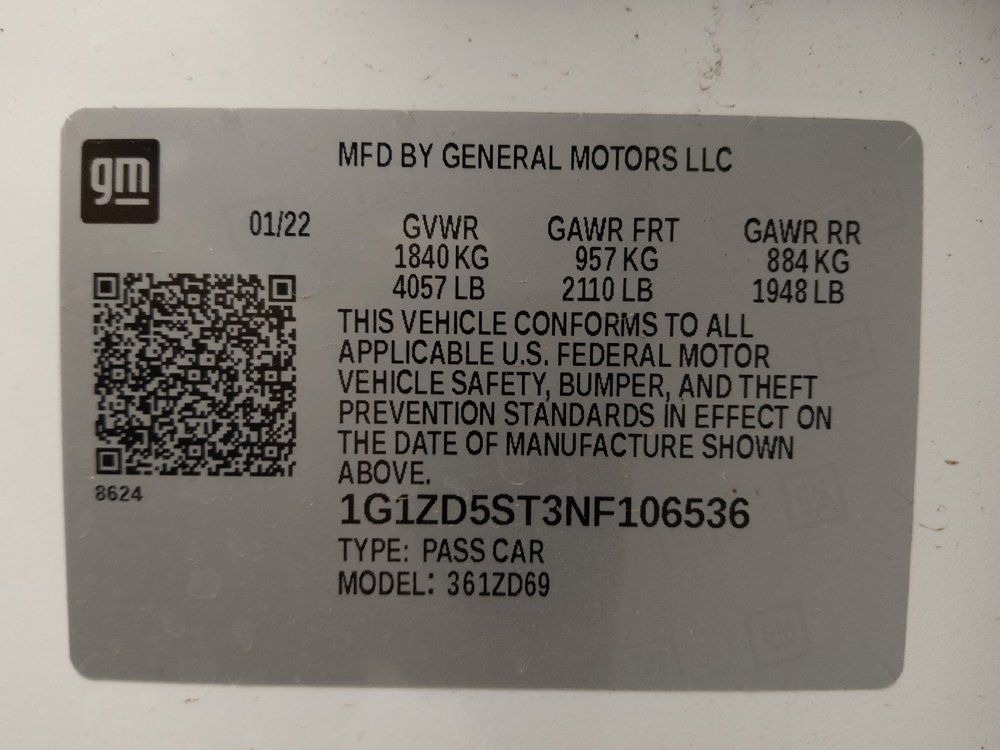 Used 2022 Chevrolet Malibu LT FWD image 33