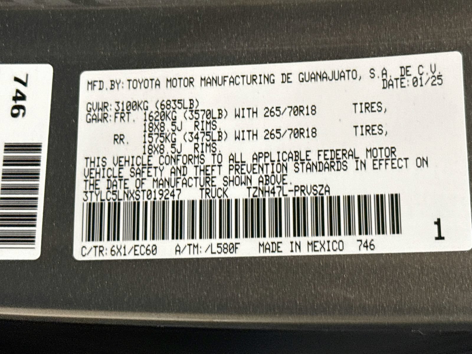 Used 2025 Toyota Tacoma 4x4 Double Cab Hybrid w/ Tow Tech Package image 38