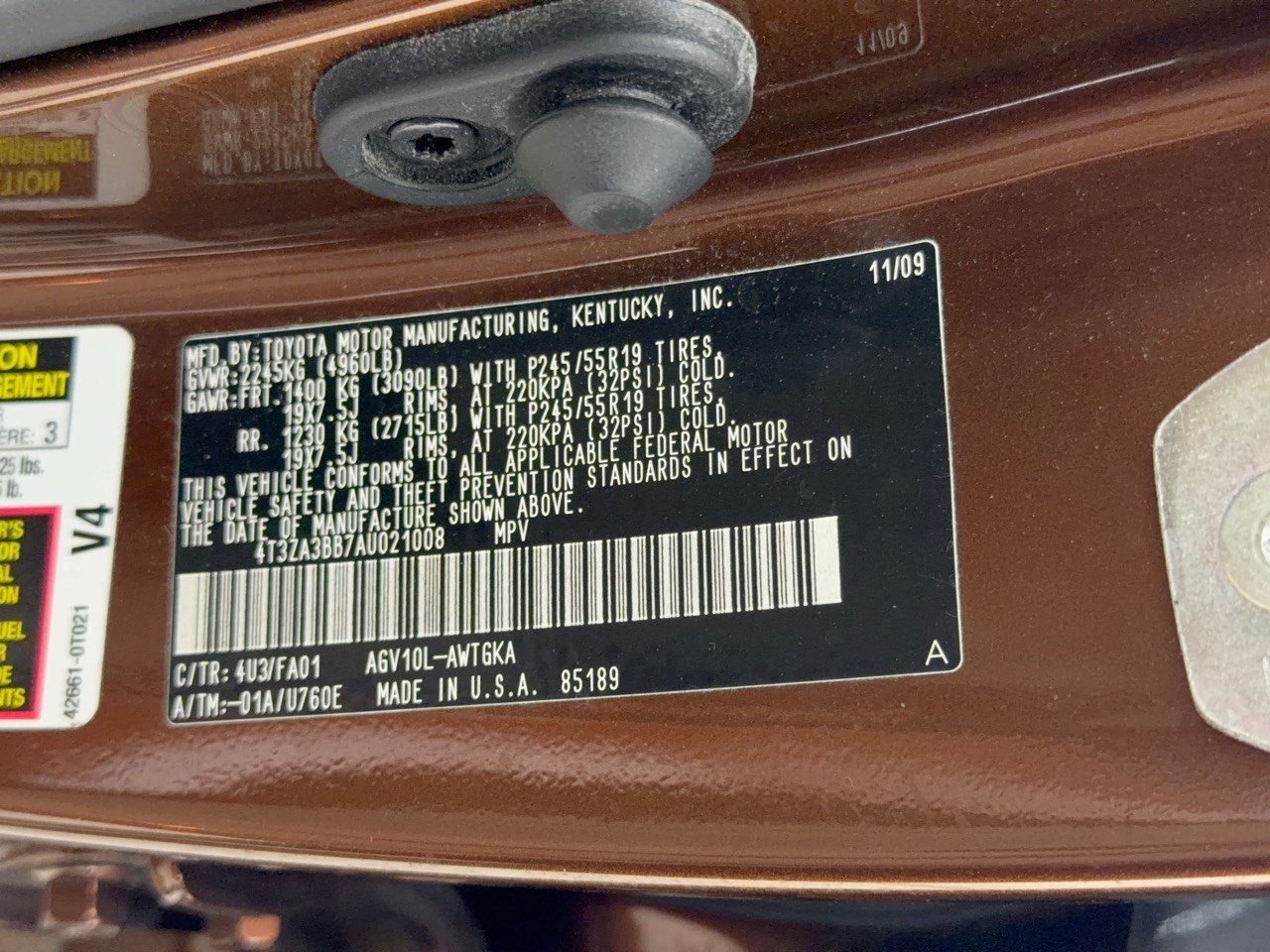 Used 2010 Toyota Venza w/ Convenience Pkg FWD image 32