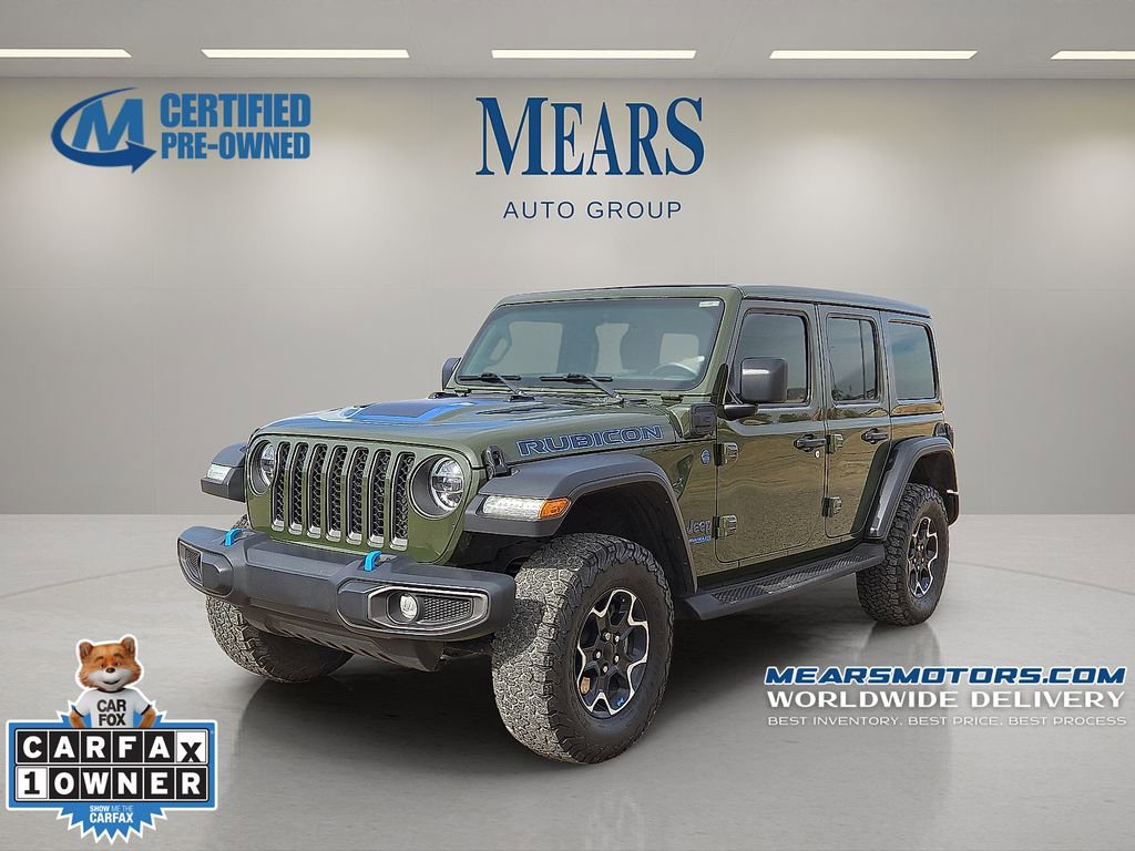 Used 2022 Jeep Wrangler Unlimited Rubicon 4xe