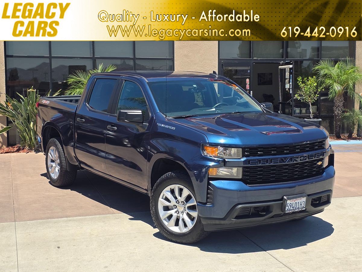 Used 2021 Chevrolet Silverado 1500 Custom AWD/4WD image 1