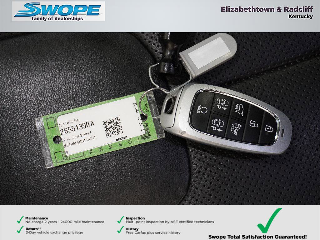 Certified 2022 Hyundai Santa Fe Limited w/ Cargo Package image 30