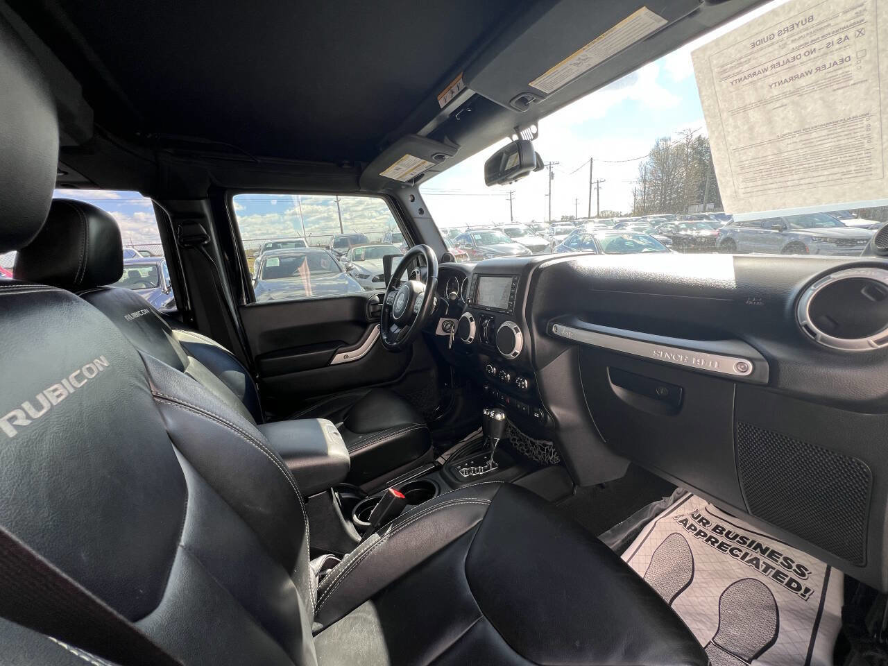 Used 2014 Jeep Wrangler Unlimited Rubicon w/ Connectivity Group image 15