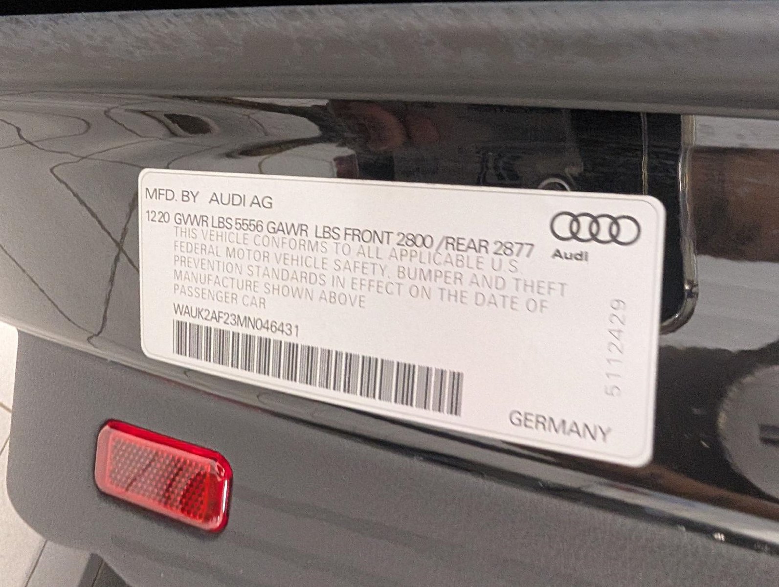 Used 2021 Audi A6 3.0T Premium w/ Black Optic Sport Package AWD/4WD image 29