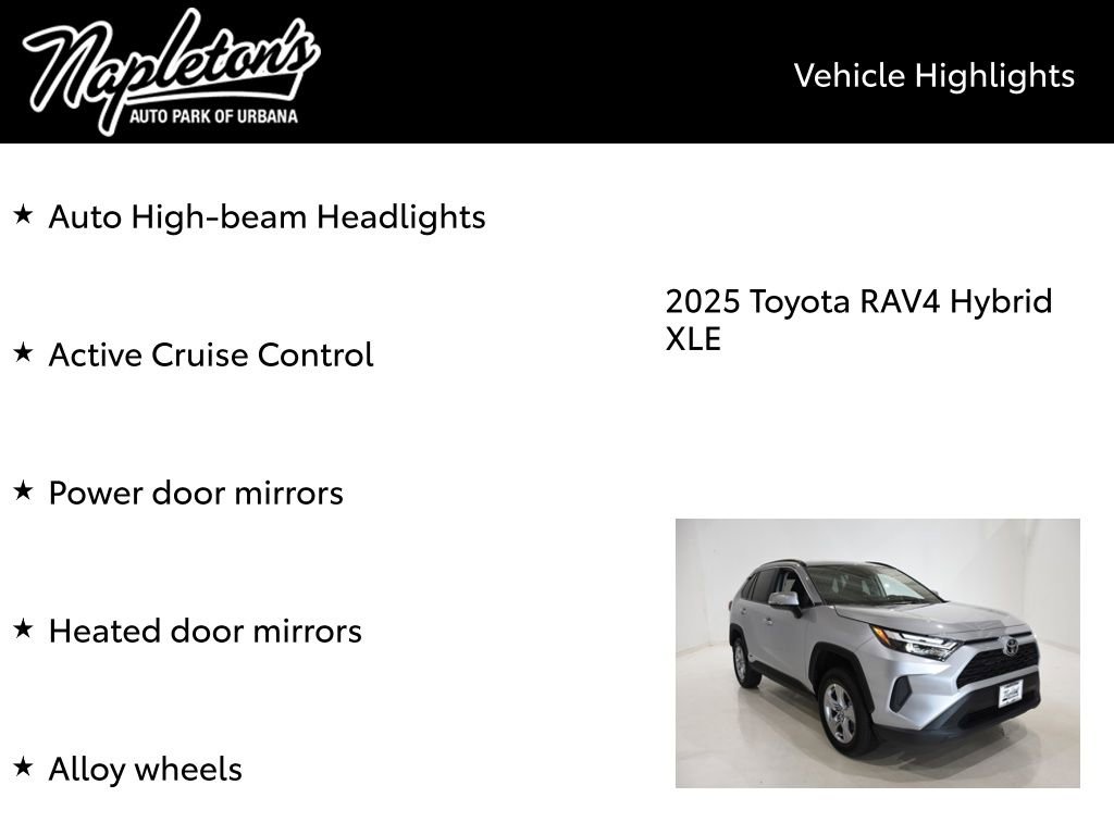 New 2025 Toyota RAV4 XLE image 16