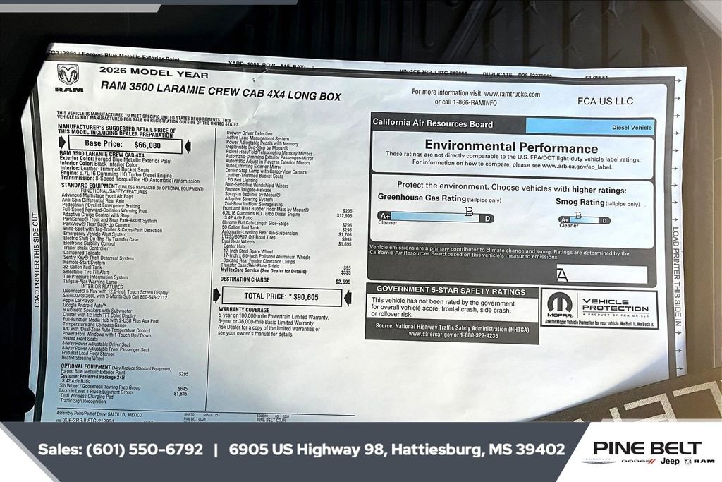 New 2026 RAM 3500 Laramie image 12