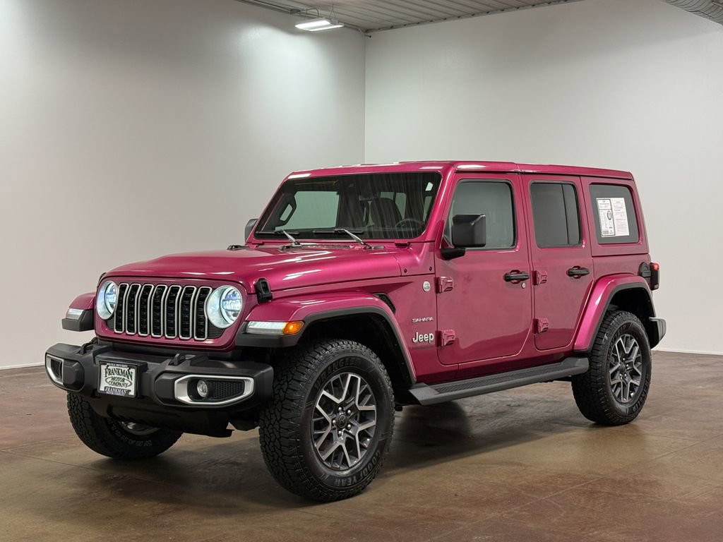 Used 2024 Jeep Wrangler Unlimited Sahara w/ Technology Group AWD/4WD image 28