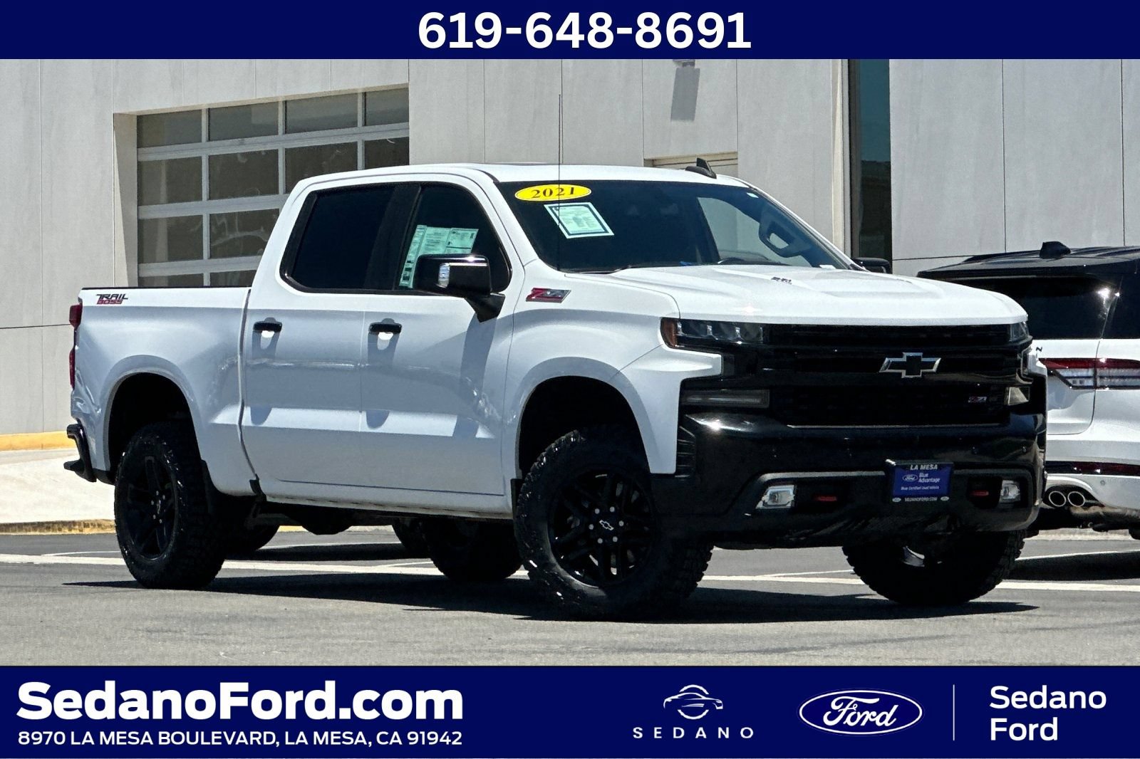 Used 2021 Chevrolet Silverado 1500 LT Trail Boss w/ Convenience Package II