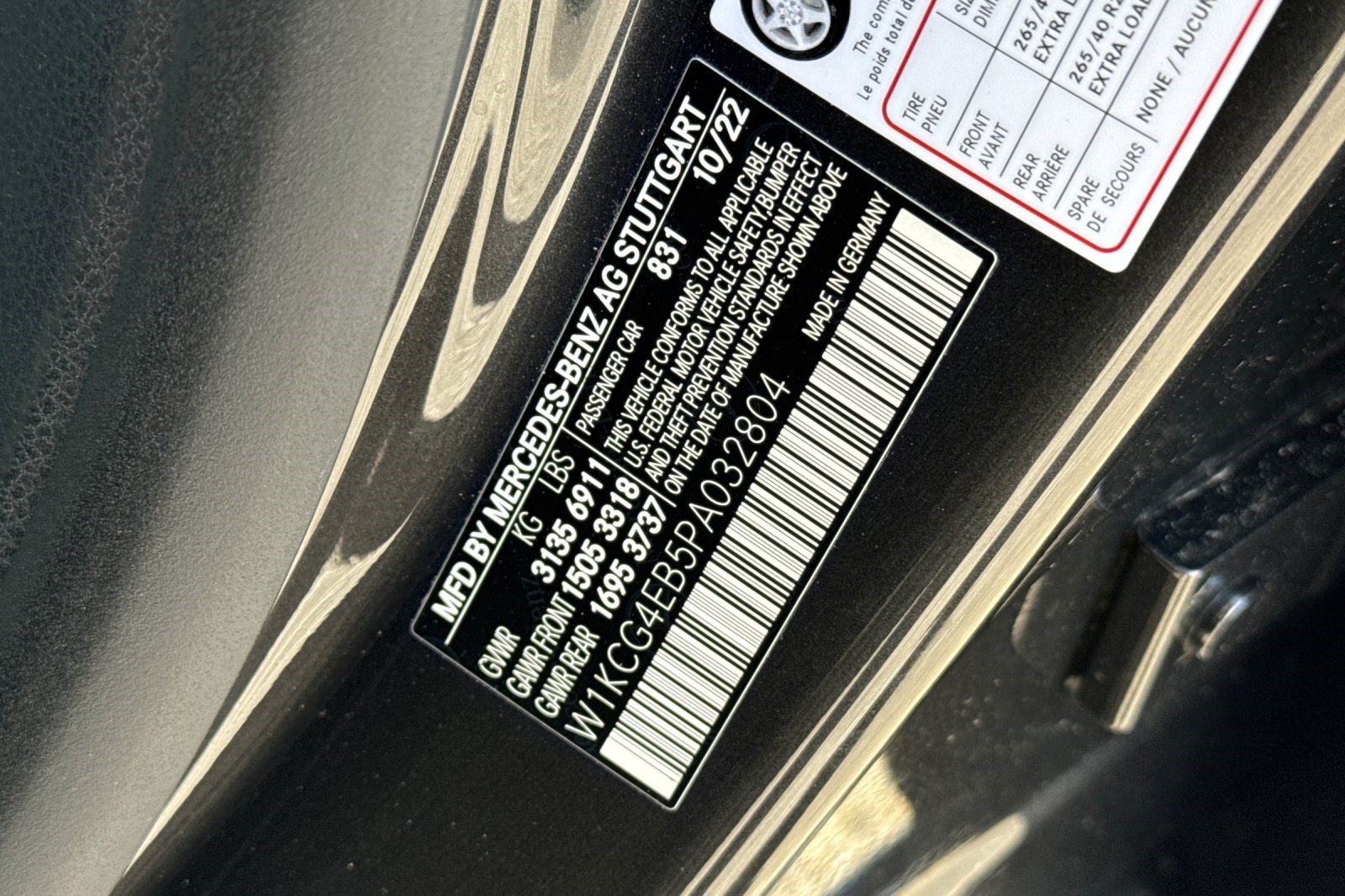 Certified 2023 Mercedes-Benz EQS 580 4MATIC Sedan image 27