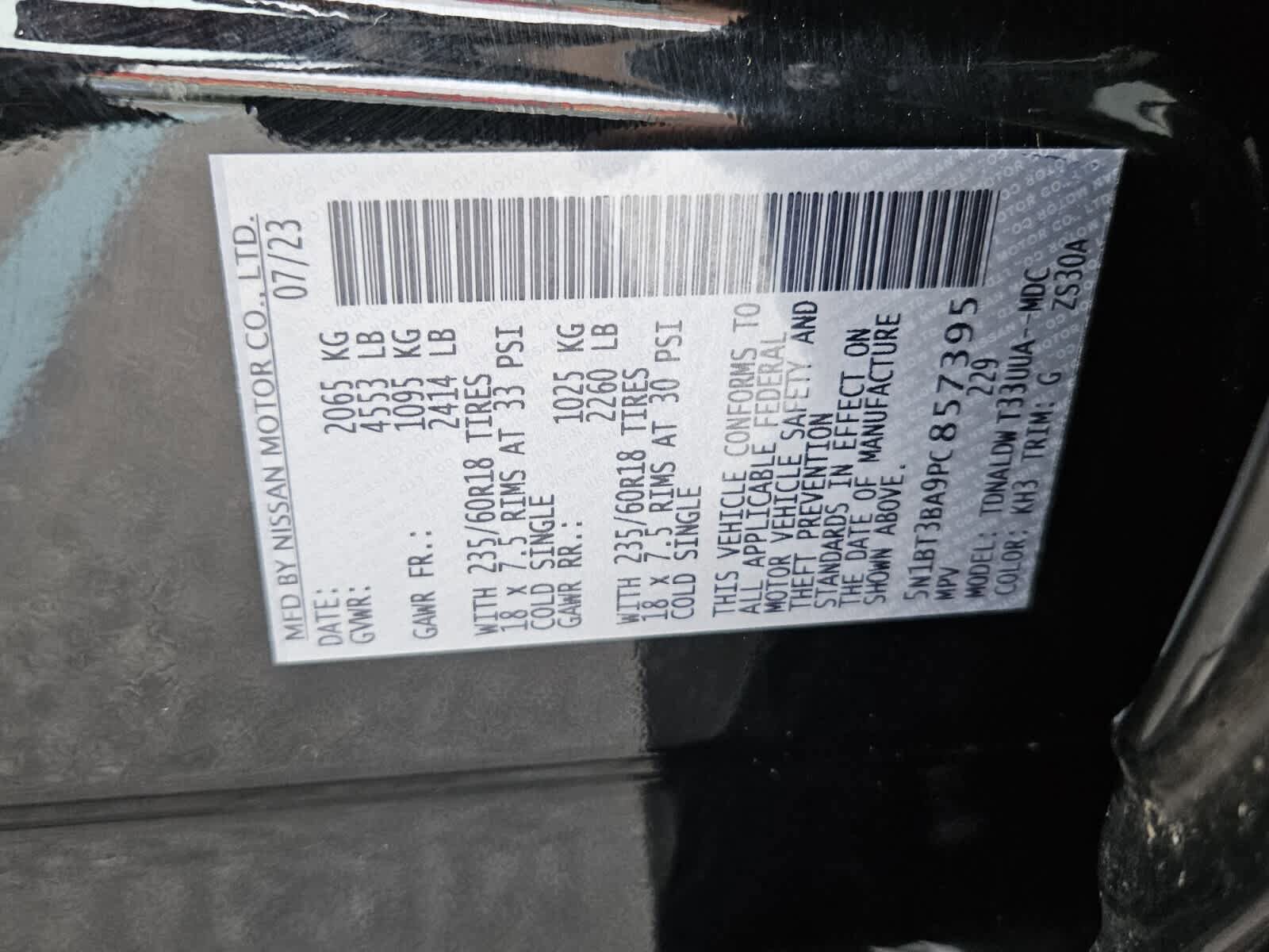 Used 2023 Nissan Rogue SV image 7