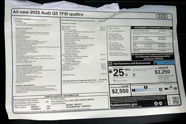 New 2025 Audi Q5 Premium Plus image 18