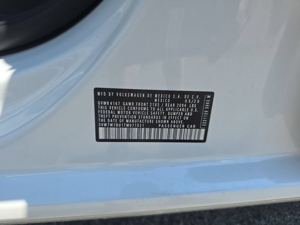 New 2026 Volkswagen Jetta SE FWD image 32