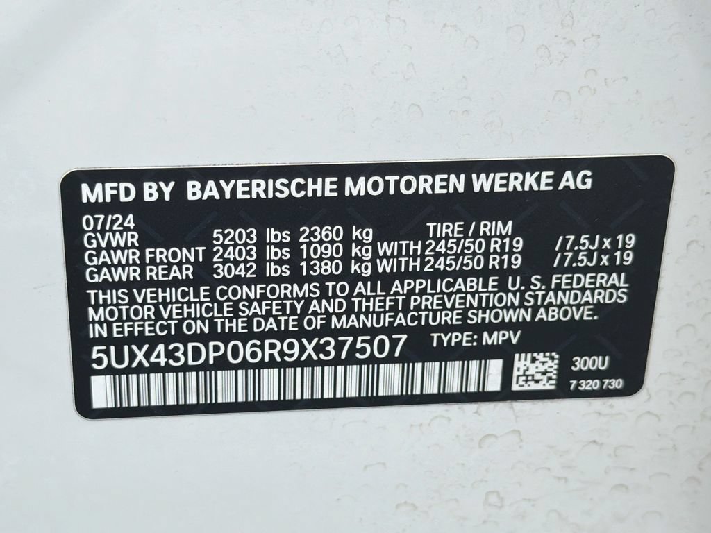 Used 2024 BMW X3 sDrive30i w/ Premium Package RWD image 45
