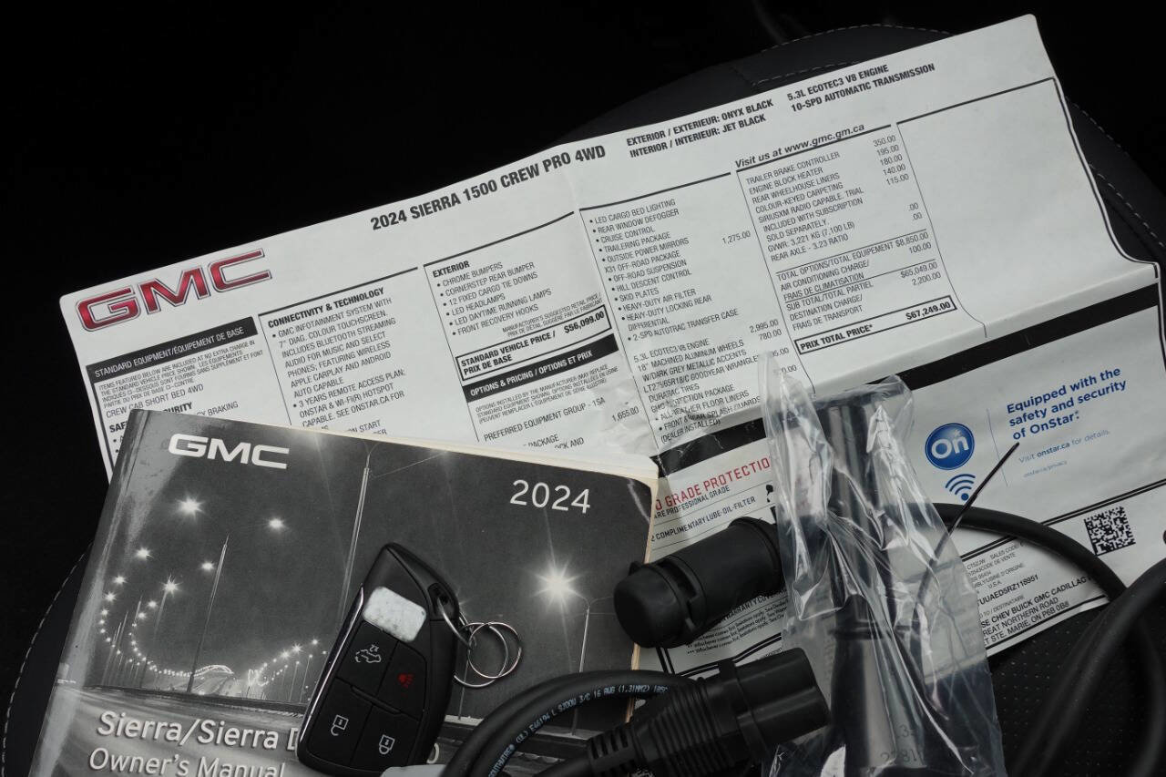 Used 2024 GMC Sierra 1500 Pro w/ Pro Value Package AWD/4WD image 32