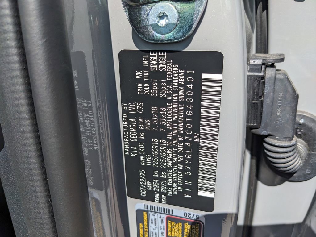 Certified 2026 Kia Sorento S image 37