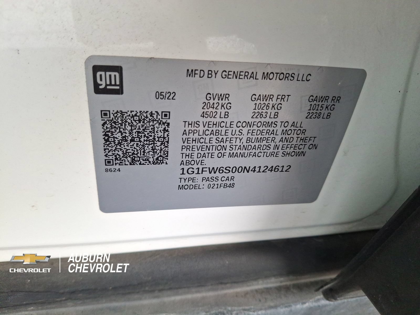 Certified 2022 Chevrolet Bolt LT FWD image 20