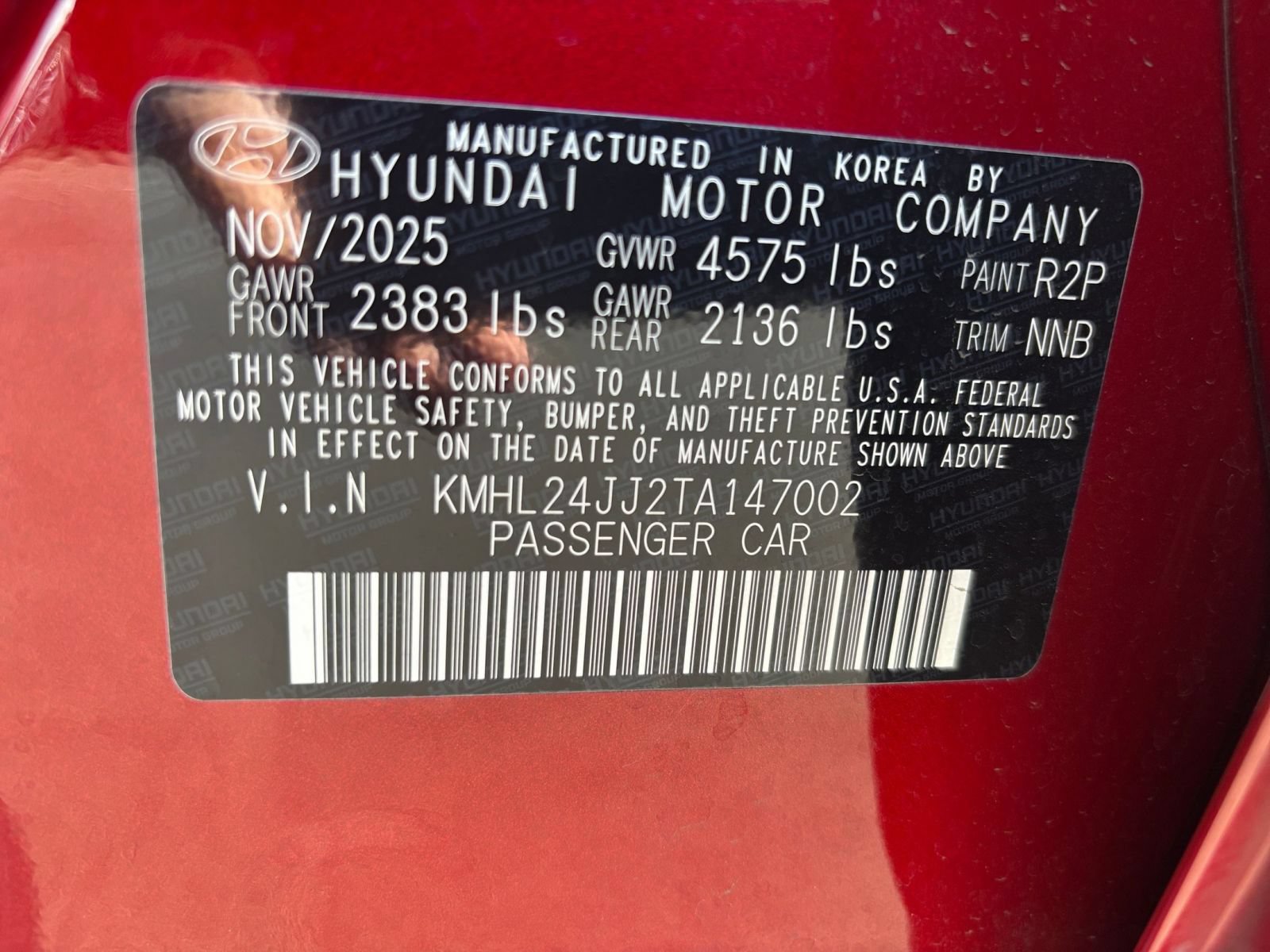 Used 2026 Hyundai Sonata Blue FWD image 30