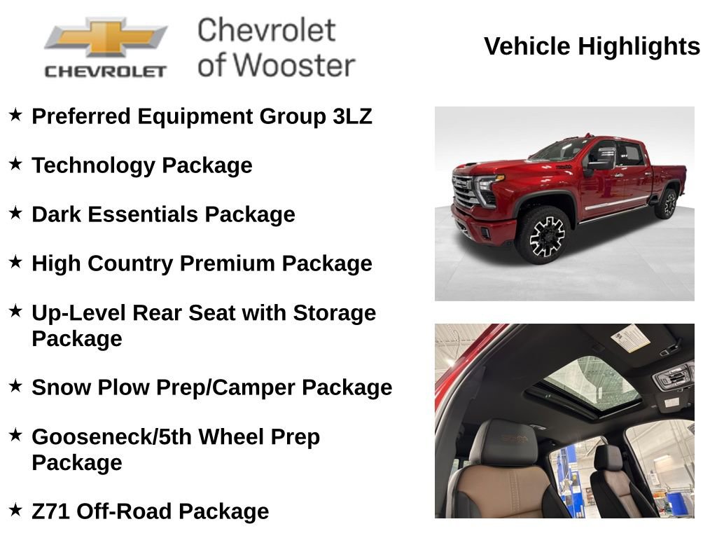 New 2026 Chevrolet Silverado 2500 High Country w/ High Country Premium Package AWD/4WD image 2